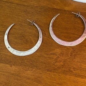 Robert Lee Morris hoop earrings